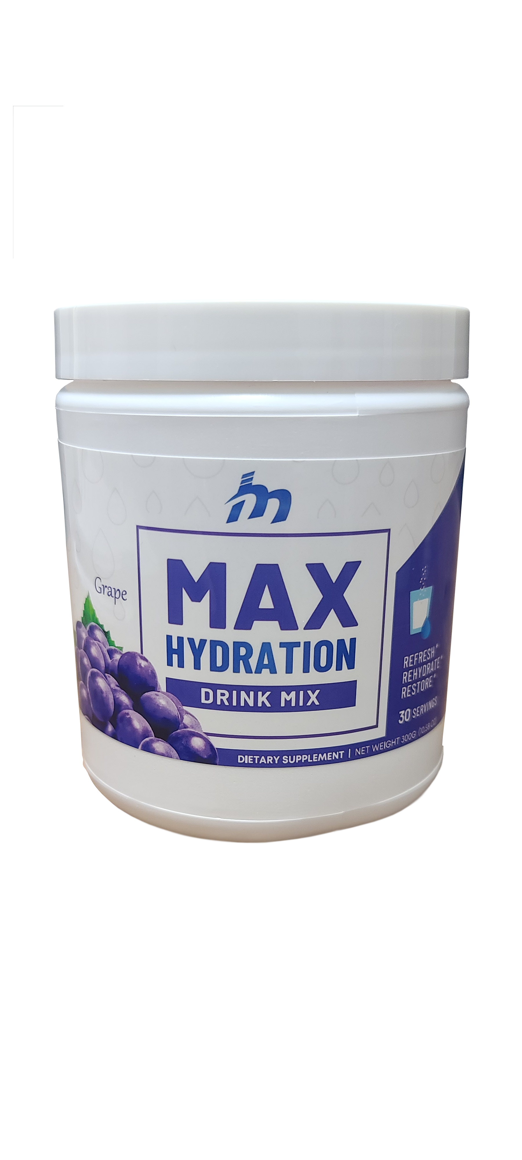 NEW Max Hydration Grape Tub - 30 servings