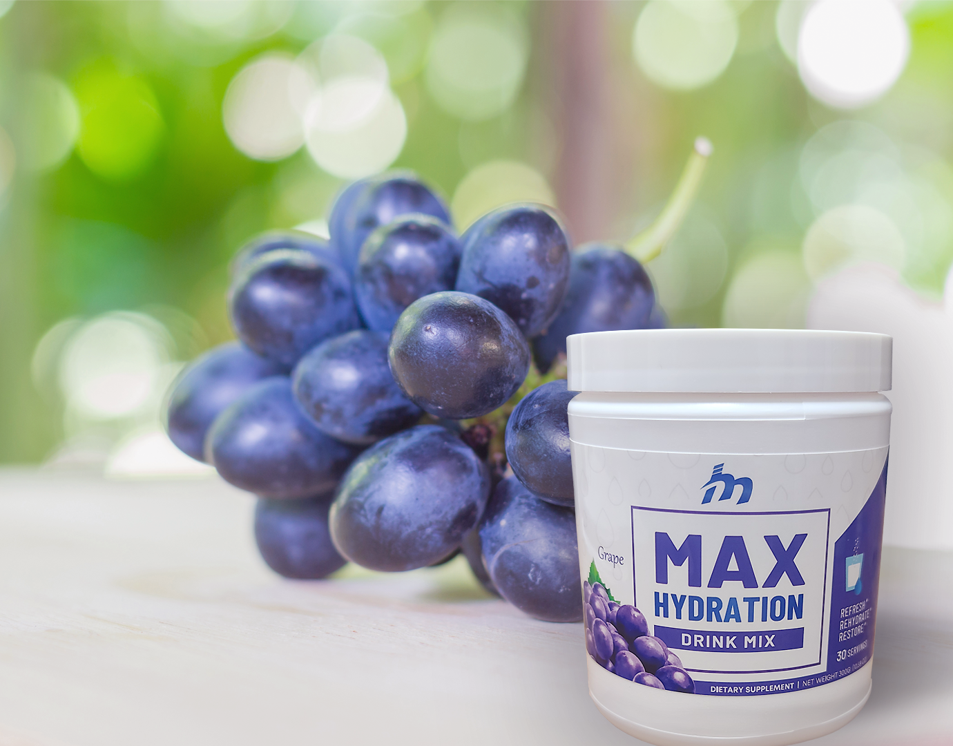 NEW Max Hydration Grape Tub - 30 servings